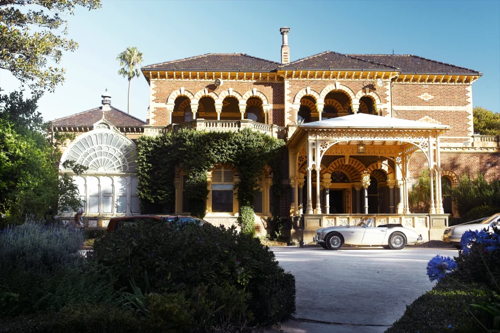 Rippon Lea Estate elegant celebration venue hire of Peter Rowland.
