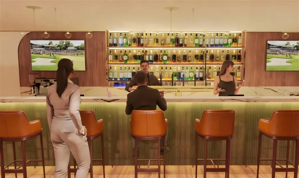 The Golf Sanctuary - Explore Venue -Downstairs Bar