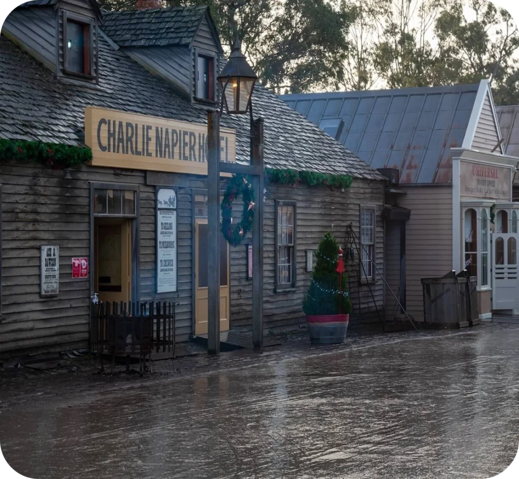 Sovereign Hill, Ballarat Charlie Napier Hotel - Peter Rowland