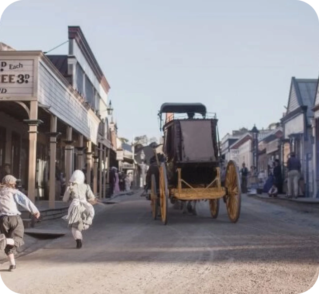 Sovereign Hill, Ballarat Steinfeld’s street view.